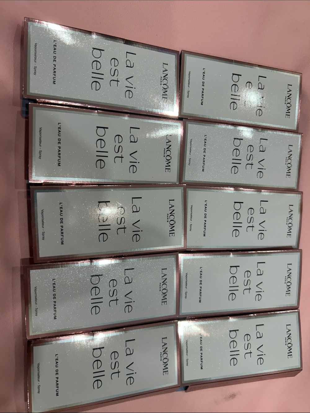 Lancome La Vie Est Belle Eau de Parfum - Pink & White Boxes